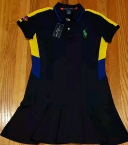 Polo Ralph Lauren Womens US Open Tennis Pony Dress
